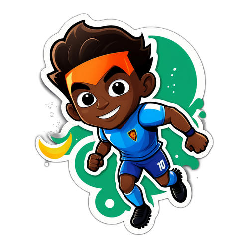 Sticker Supererou Fotbalist