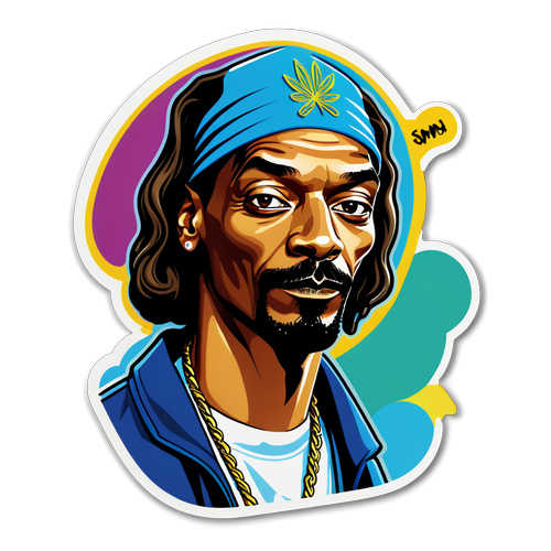 Omagiu Hip-Hop: Sticker Snoop Dogg