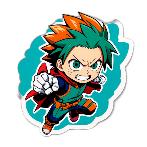 Adesivo My Hero Academia: Luta dos Heróis