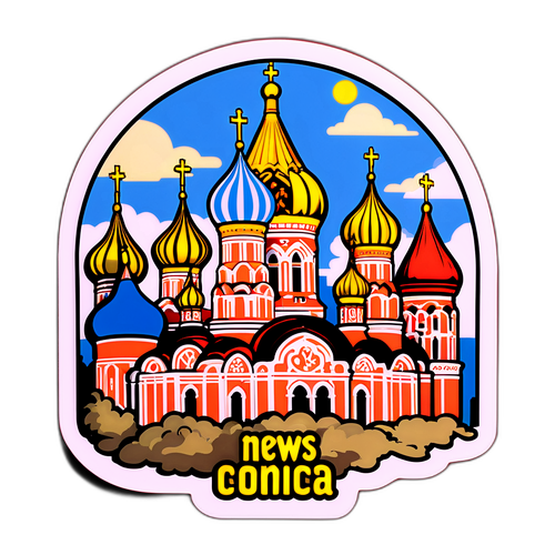 Стикер, посвященный русской культуре