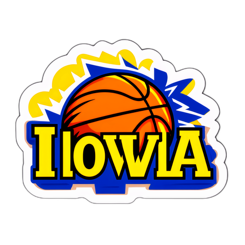 Iowa Basketball Pride Sticker