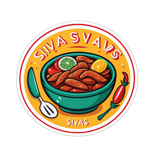 Håndlavet Sivas Kuisine Sticker