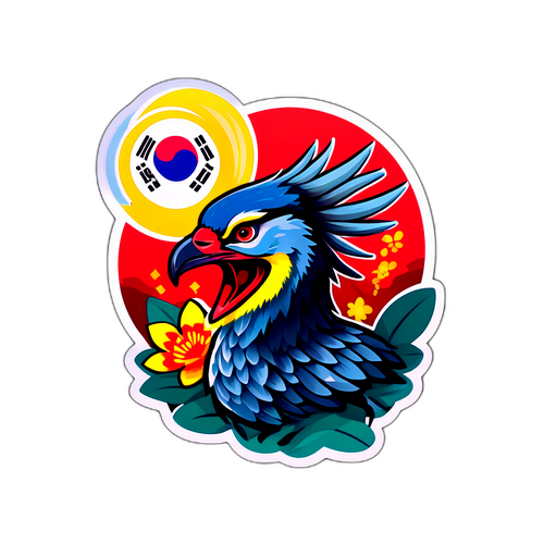 현대 감각을 담은 한국 전통 문화 스티커