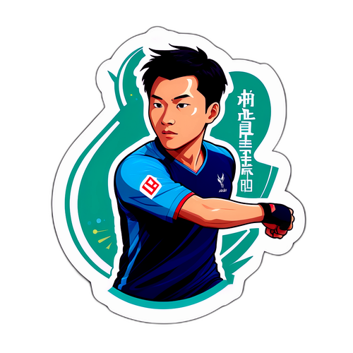 李昱翔的運動成就貼紙