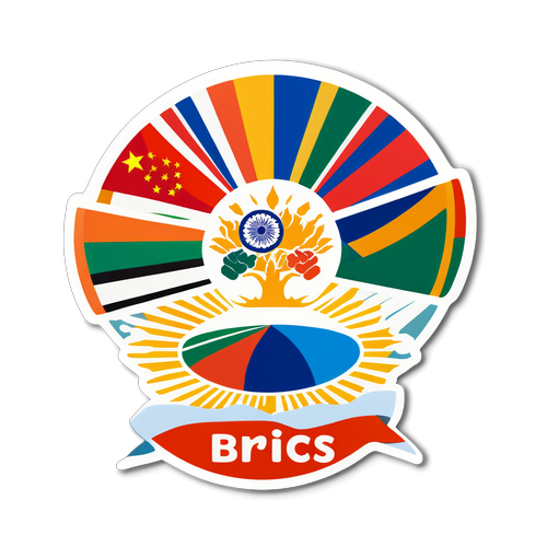 Разом ми сильні: Символічне представлення BRICS через кольори країн!