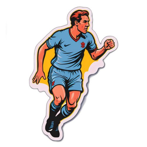 Stiker Gaya Retro Charles De Ketelaere