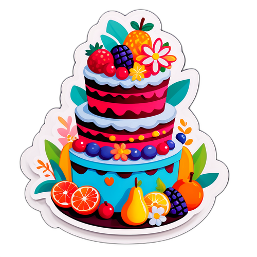 Una torta fantasiosa di Anita Mazzotta