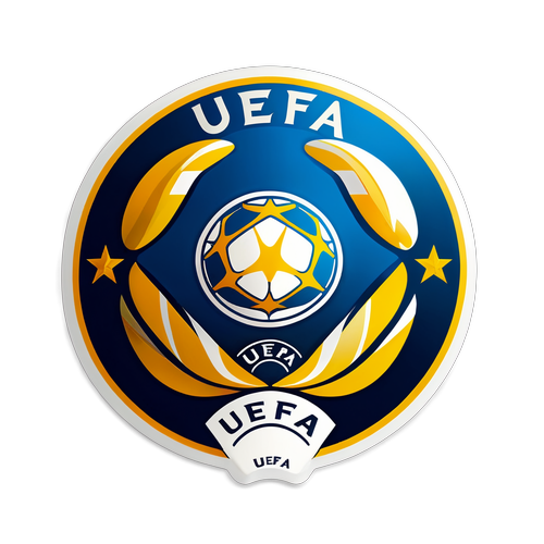 Adesivo UEFA: Unità nello Sport