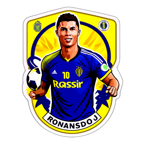 Ronaldo'nun Al Nassr Kariyerini Vurgulayan Sticker