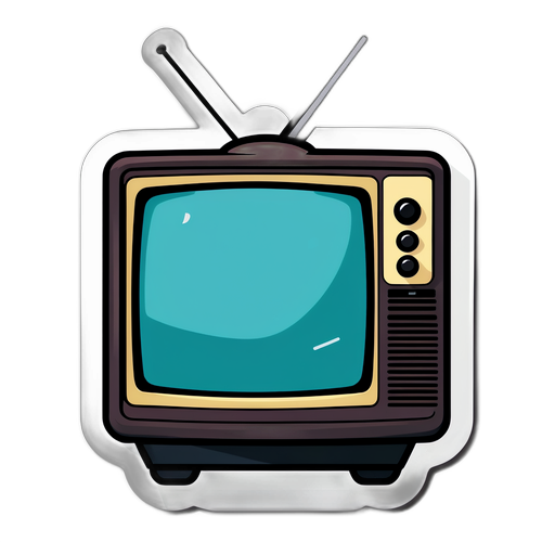 Televizor vechi cu logo DigiSport