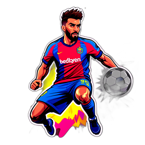 Retrato de Borja en estilo cómic