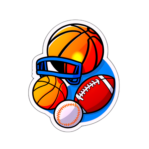 מדבקת ספורט שמחה