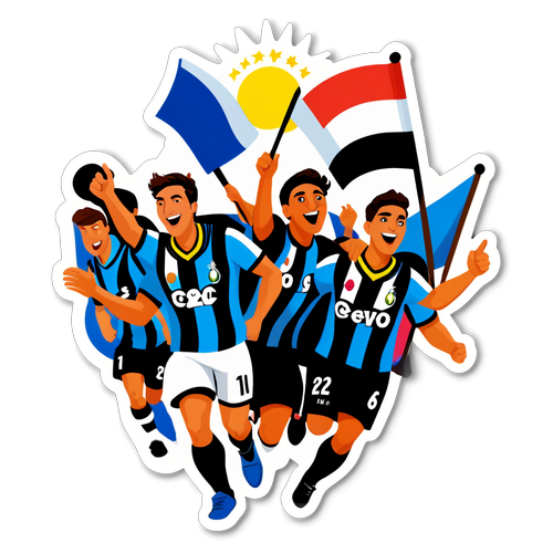 Stiker Perayaan Suporter Colo Colo