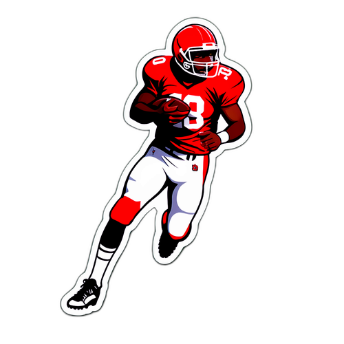 Futbolcu Sticker Tasarımı