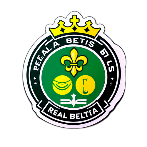 Яскравий логотип 'Real Betis'