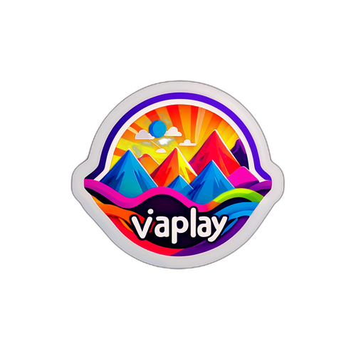Viaplay-logo värikkäänä ja modernina