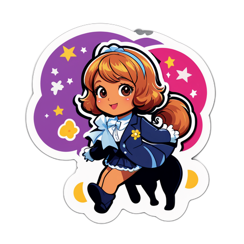 미스 트롯 4의 특별한 순간 포착 스티커