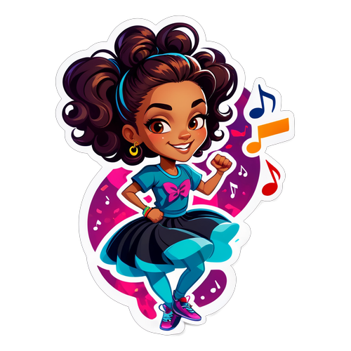 Aydan Nix: Dansende Cartoon Vrouw