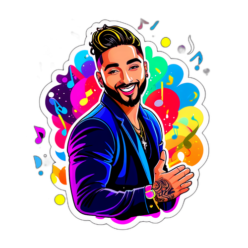 Maluma Concert Vibes Sticker