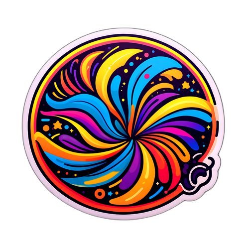 Kreativní linární design s různými barvami a vzory