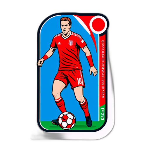 Sticker ya Kichujio cha Soka ya Bundesliga