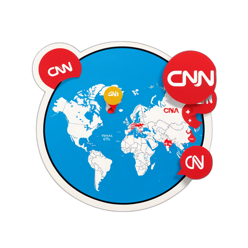 Muonekano wa kisasa wa mtandao wa CNN na ramani ya miji mikuu duniani