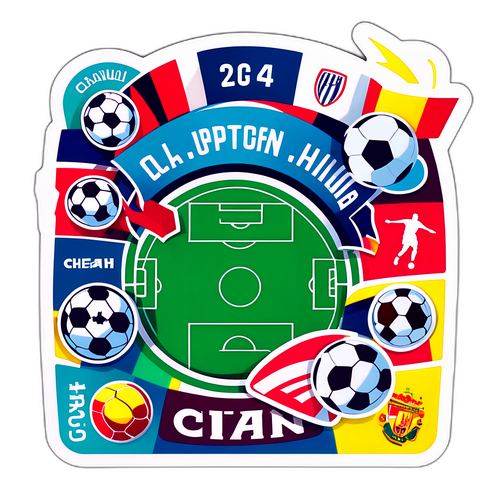 Sticker ya Michezo: Mechi za Chan