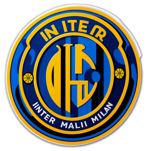 A Sticker do Inter de Milão com Toque Artístico