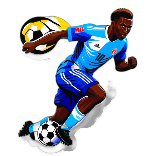 Dynamic Seko Fofana w akcji