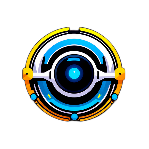 Futuristic Big Brother 2025 Sticker