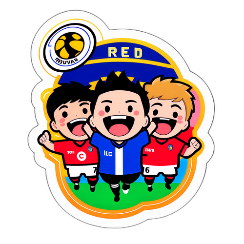 Sticker med stemningen fra Inter Milan vs. Urawa Reds