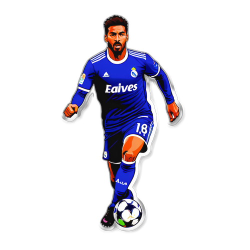 สติกเกอร์นักเตะในแมตช์อลาเบส vs เรอัล มาดริด