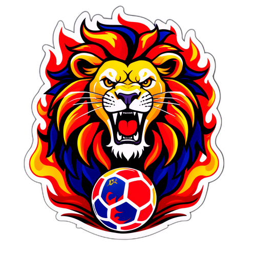 Sticker feroce pentru Lyon FC