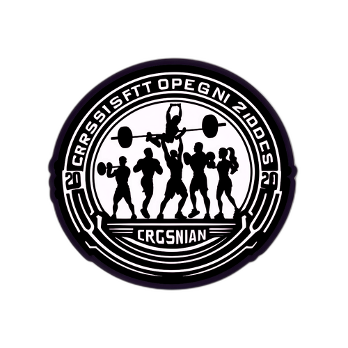 CrossFit Open 2026 Klistermärke