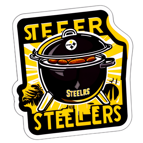 Steelers Game Day Vibes Sticker