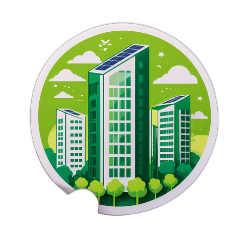 环保主题预制建筑贴纸