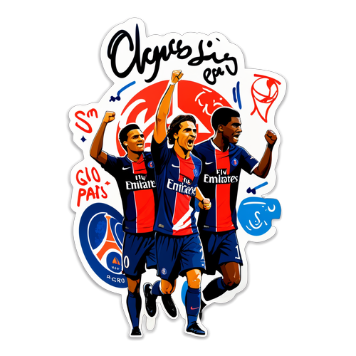 Ngôi Sao Sáng Nhất PSG: Đừng Bỏ Lỡ Sticker Chữ Ký Siêu Độc Này!