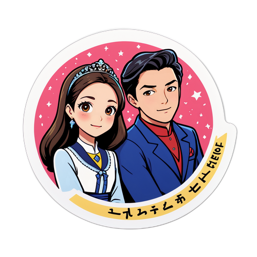 สติ๊กเกอร์จากละคร Heir Number 1 ตอนที่ 11 featuring ตัวละครที่รัก