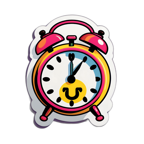 चमकीला अलार्म घड़ी