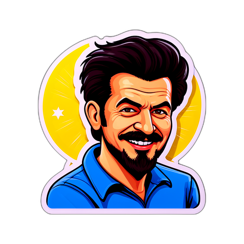 Humorvolle Sticker mit einem Witz von Ercan Osmani