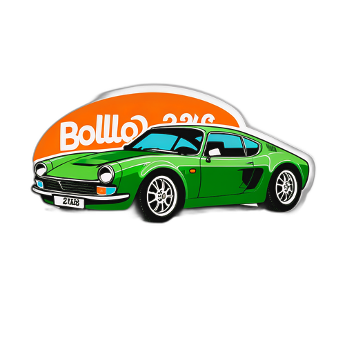 Adesivo Moderno di Auto con 'Bollo Auto dal 2026'