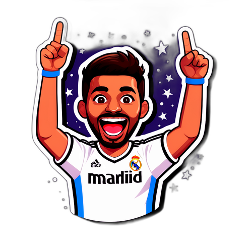 Real Madridin voiton juhlintaa