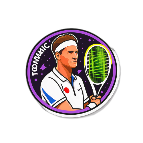 Adesivo Minimalista con la Firma di Tomáš Macháč