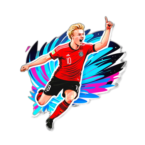 Julian Brandt Feirer Mål