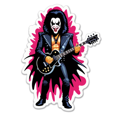 Unleash the Legend! Gene Simmons: The Rock God Who Plays Like a Devil!