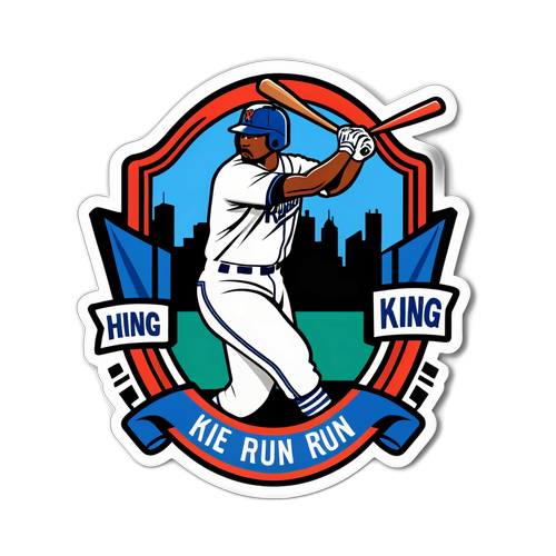 Home Run King Sticker