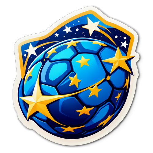 Révélation Éblouissante : Le Sticker Qui Fait Briller Votre Passion pour la Ligue des Champions!