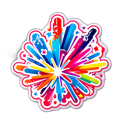 Explosion de musique et de joie