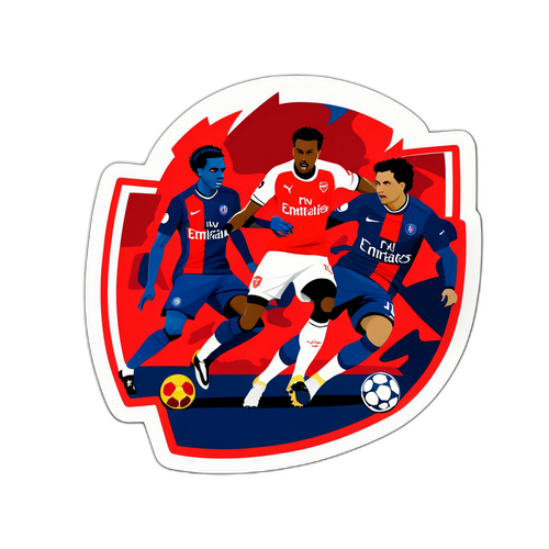 Episk kamp mellom Arsenal og PSG