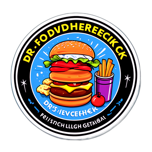 DR Fødevarecheck Sticker